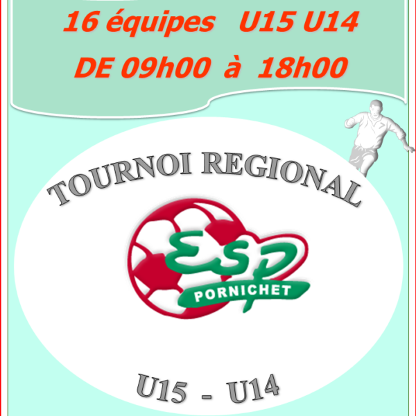 Affiche tournoi U15